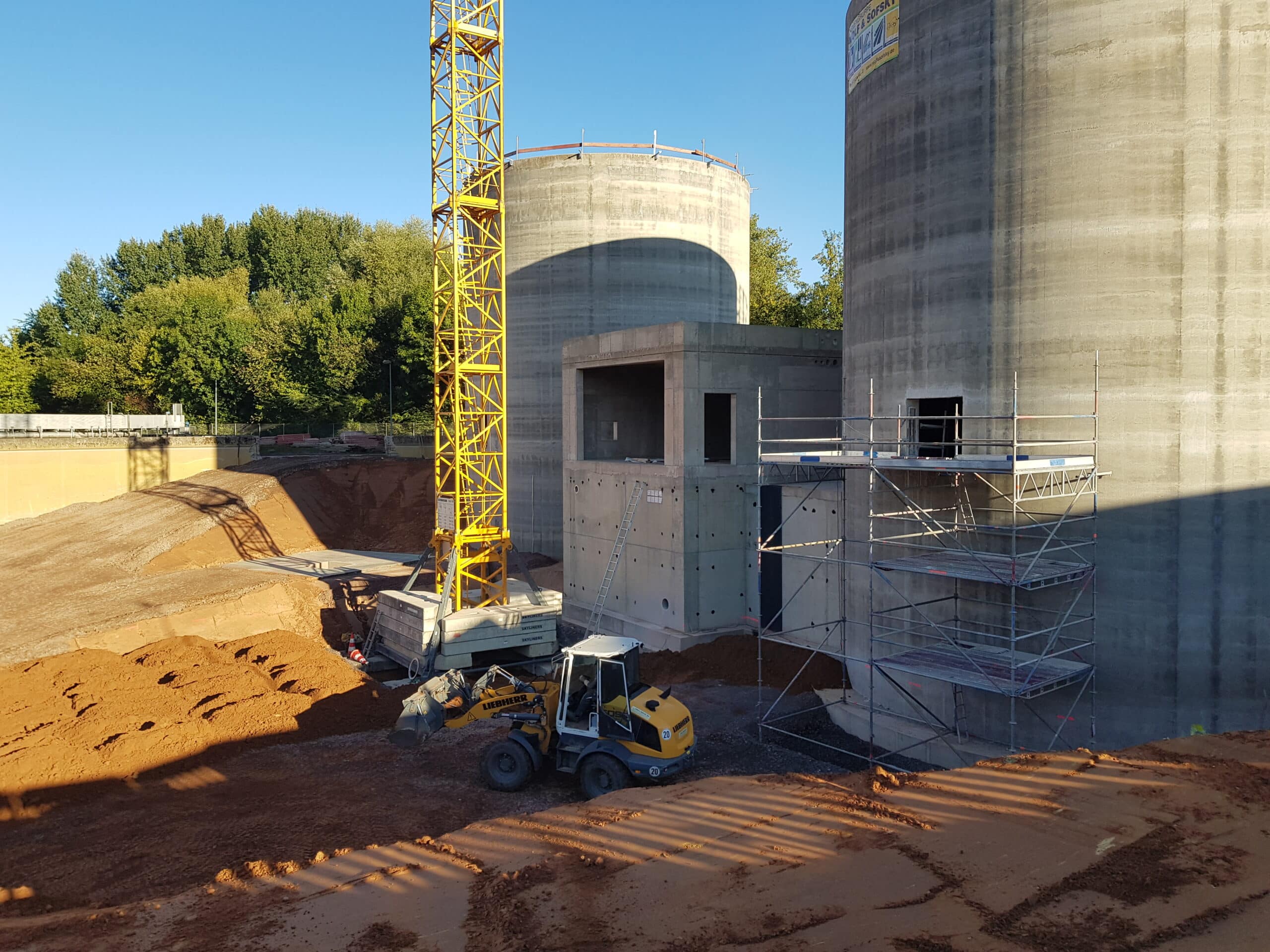 Schlammbehandlung Kläranlage Brebach Schlammbehandlung Kläranlage Brebach