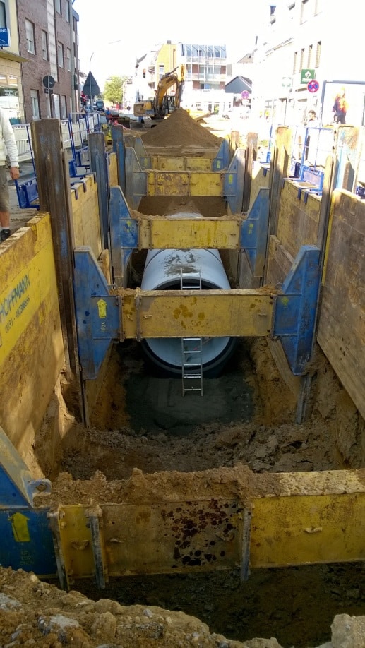 Baubeginn Kanalerneuerung Roermonder Straße 2. BA