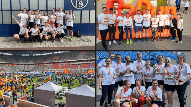 Erfolgreiche Teilnahme der Dr. Pecher AG am B2Run Firmenlauf 2023