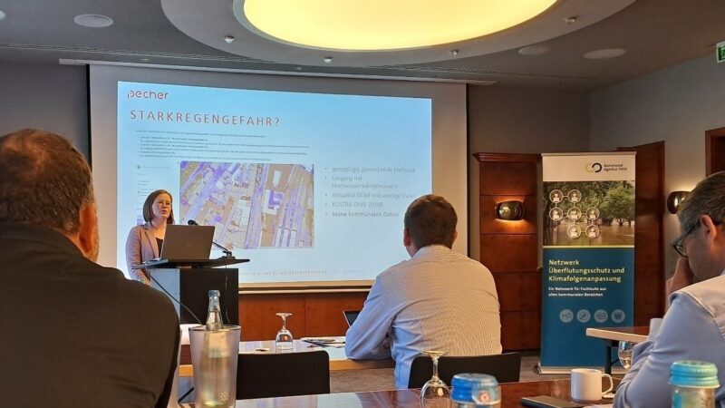 Netzwerktreffen „Überflutungsschutz und Klimafolgenanpassung“