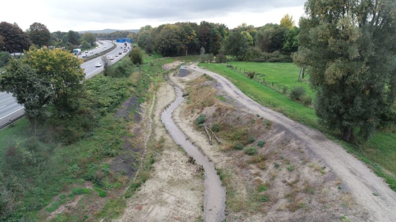 Naturnahe Umgestaltung der Boye schreitet voran