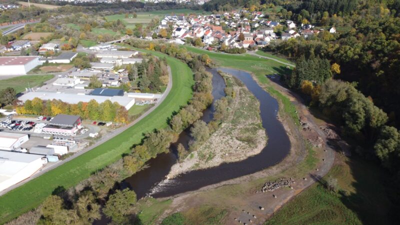 Freigabe der neuen Nahedeiche durch Umweltministerin