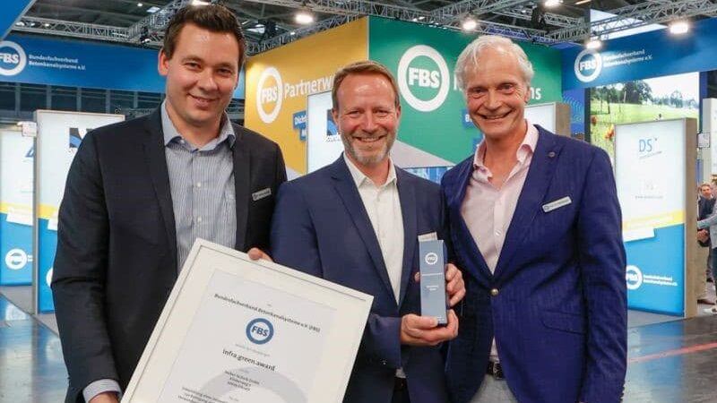 Infra.green.award für das System FiltaPex · modular