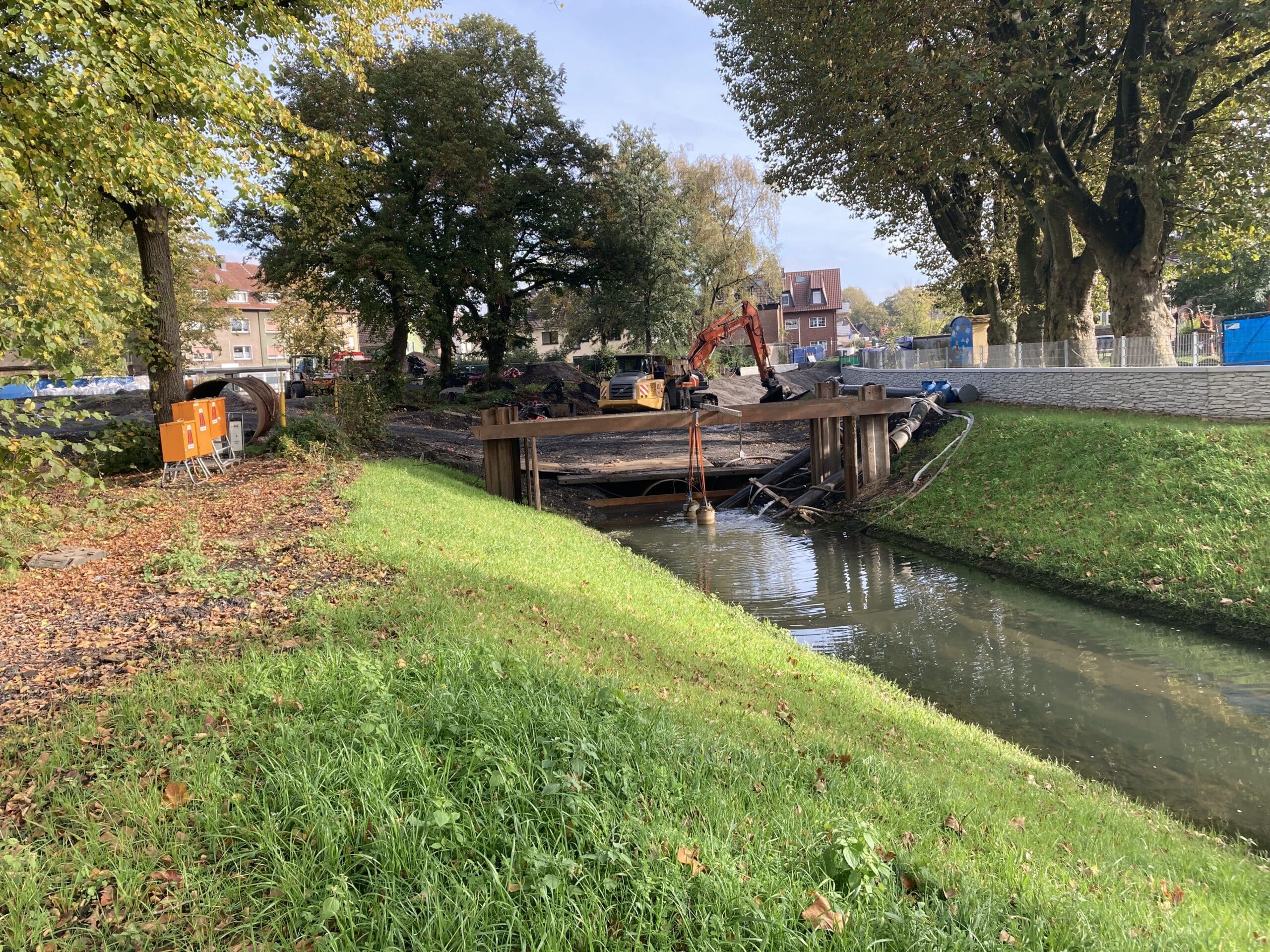 Ökologische Verbesserung des Dattelner Mühlenbachs