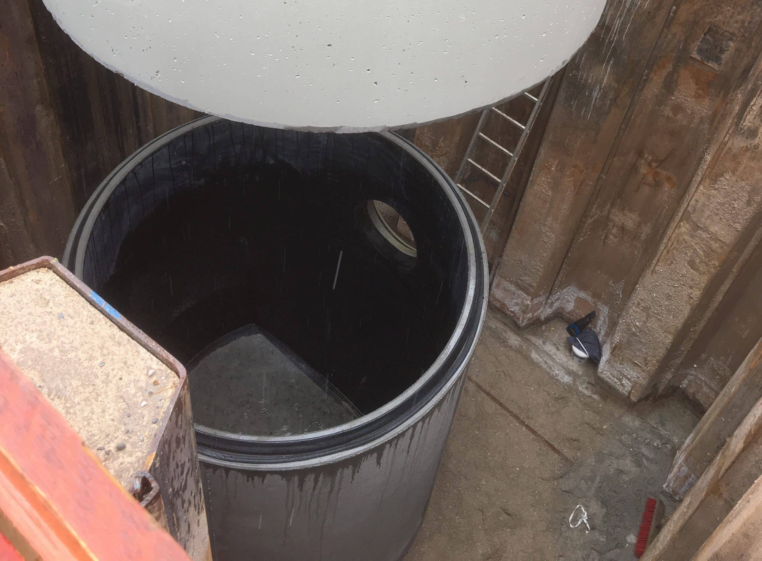 Sanierung Schmutzwasserpumpwerk Zeppelinweg in Langenfeld