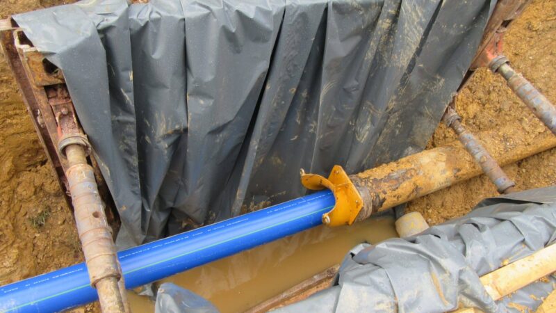 Leitungssanierung durch Rohreinzug