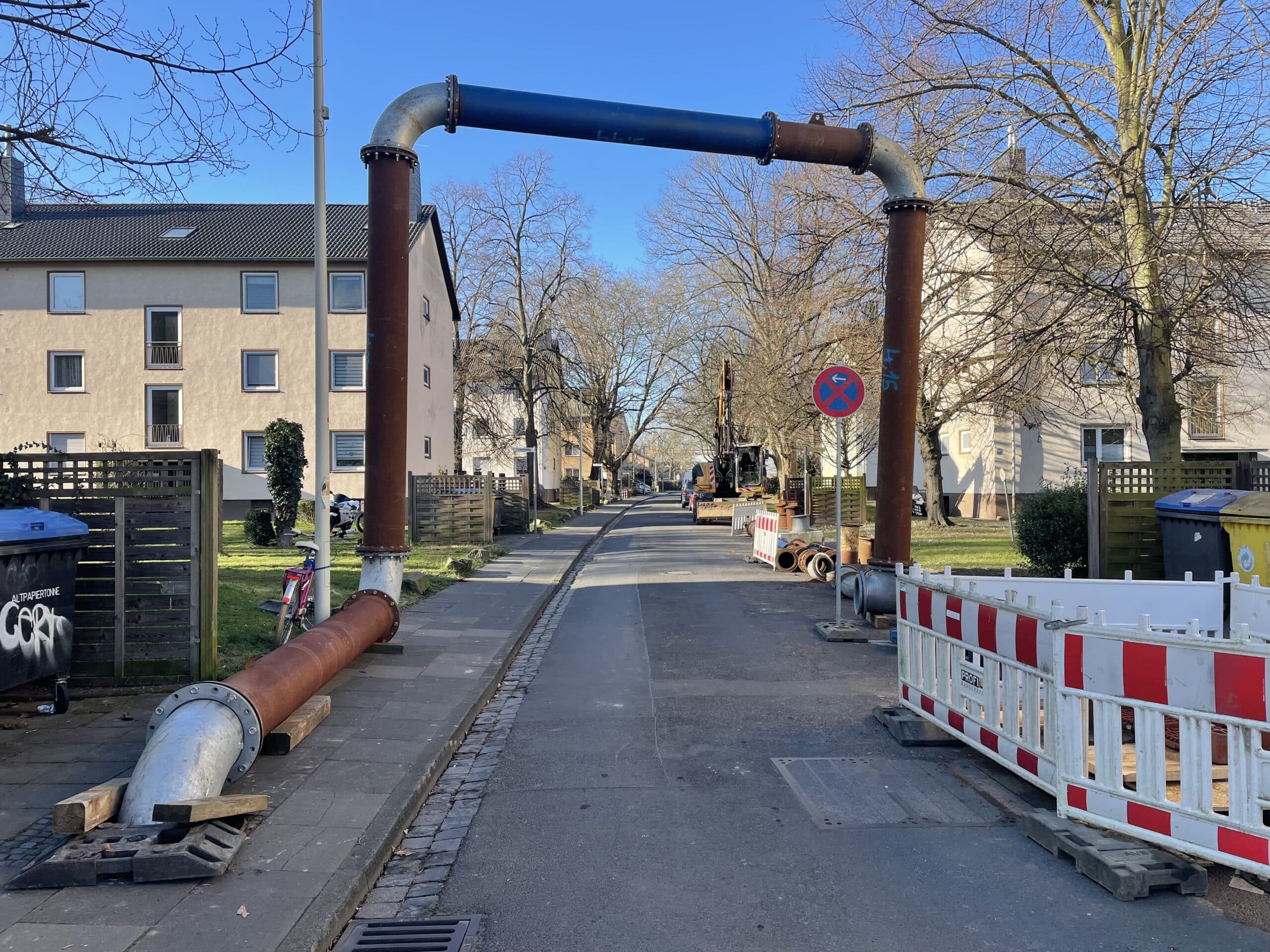 Sanierung Hauptsammler Nord in Bonn