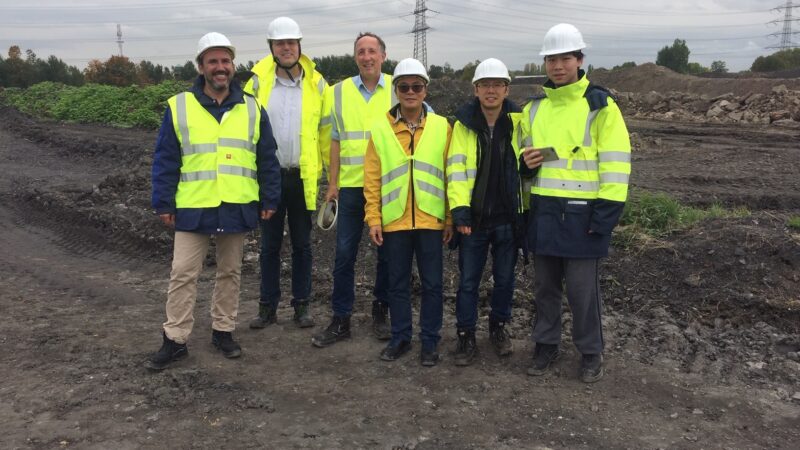 Chinesischer Gast informiert sich über Umgestaltung der Emscherregion