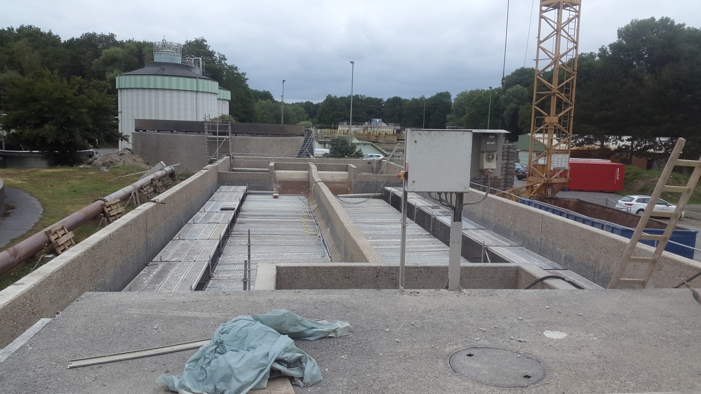Sanierungsarbeiten Kläranlage Dülken