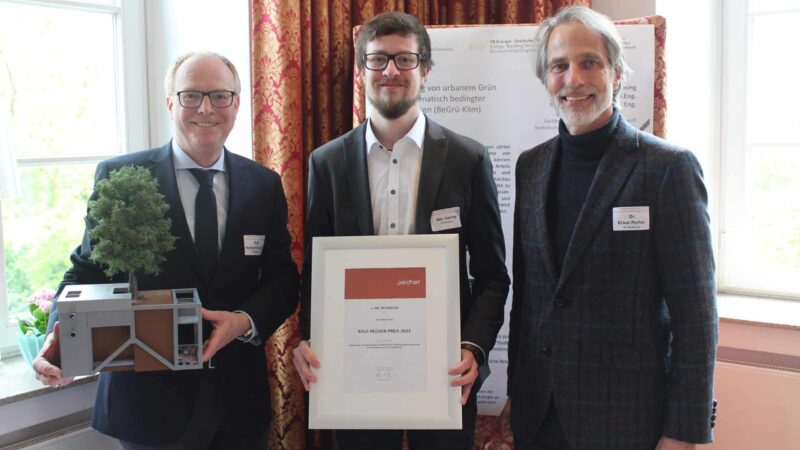 Rolf-Pecher-Preis 2023 überreicht