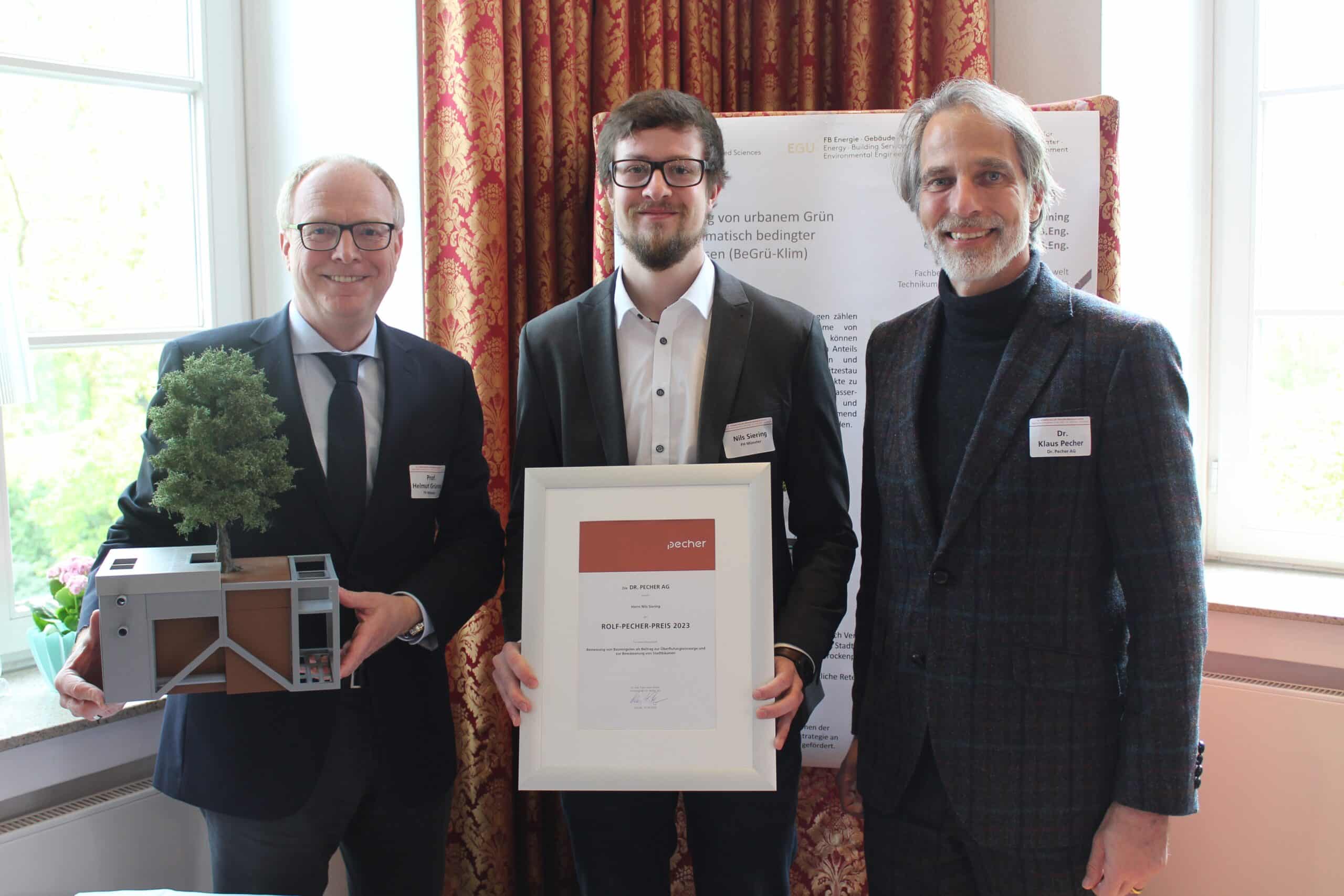 Rolf-Pecher-Preis 2023 überreicht Rolf-Pecher-Preis 2023 überreicht