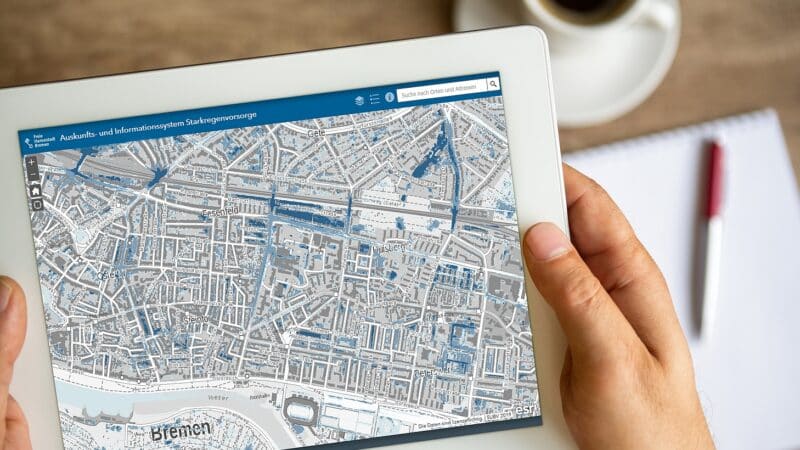 Bremen geht neue Wege in der Starkregenvorsorge