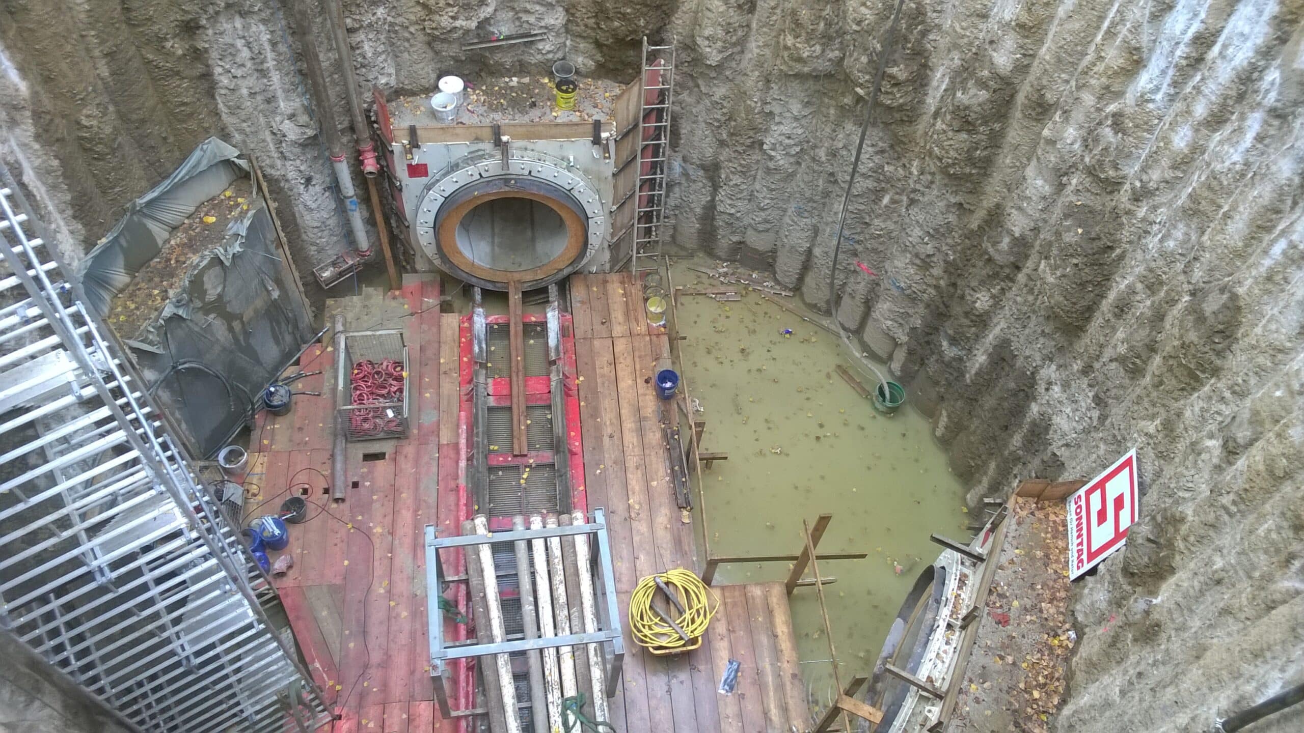 Fertigstellung LOS 1 des Wupperdükers Fertigstellung LOS 1 des Wupperdükers