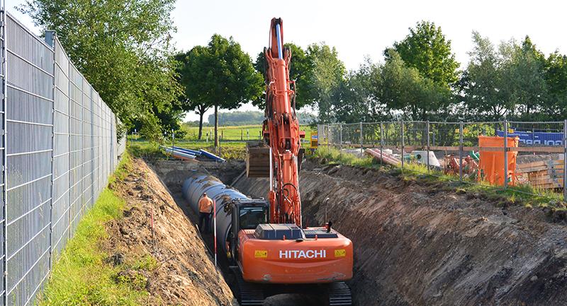 Wasserversorgung und -transport